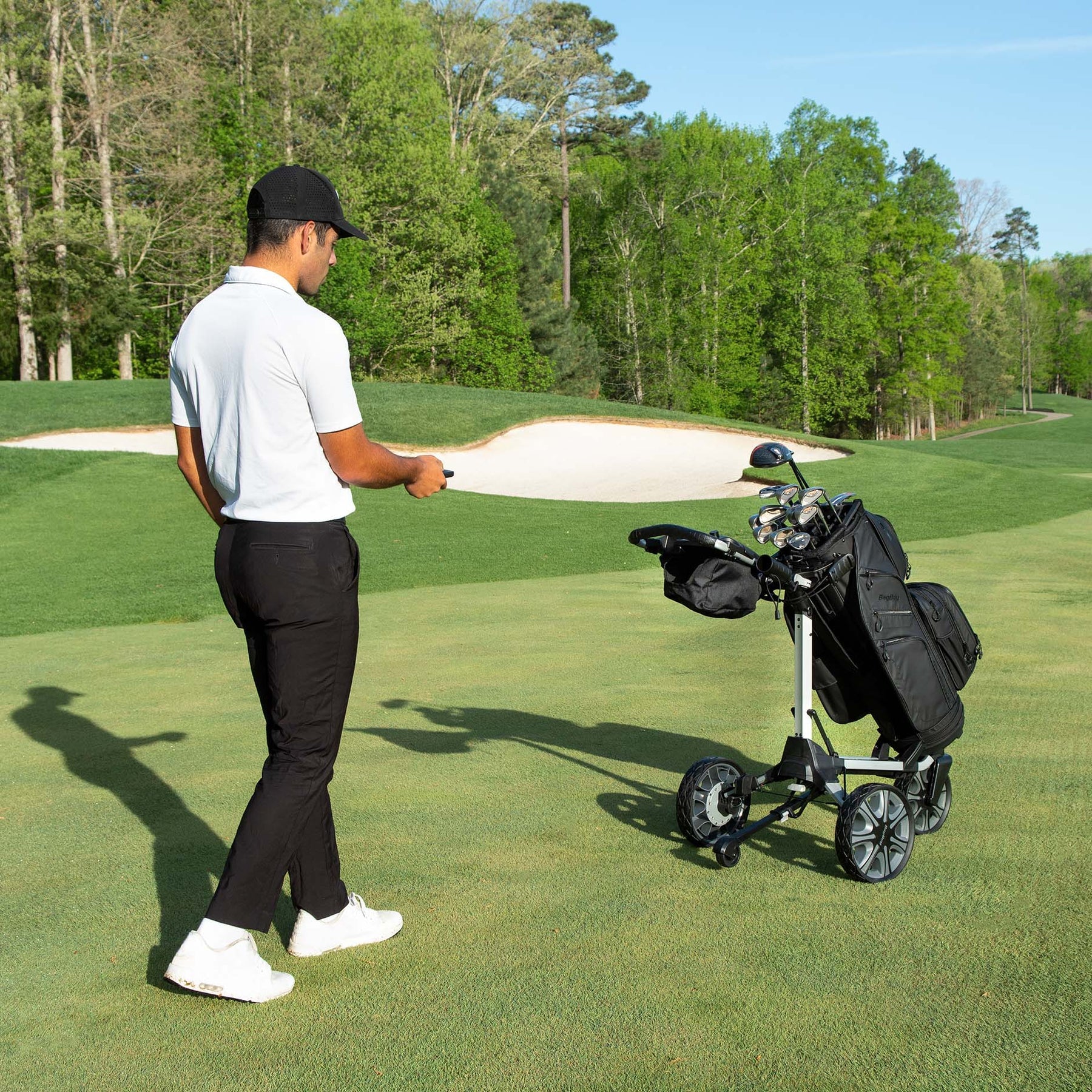 BagBoy Volt Electric Golf Push Cart - Image 12