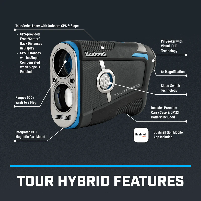 Bushnell Tour Hybrid Golf Rangefinder - Image 6