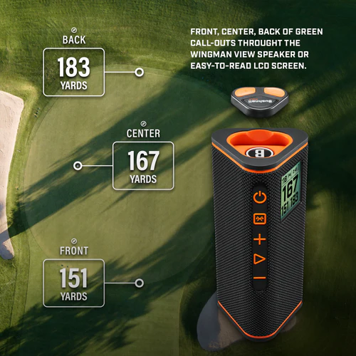 Bushnell Wingman View Golf GPS & Bluetooth Speaker - Image 13