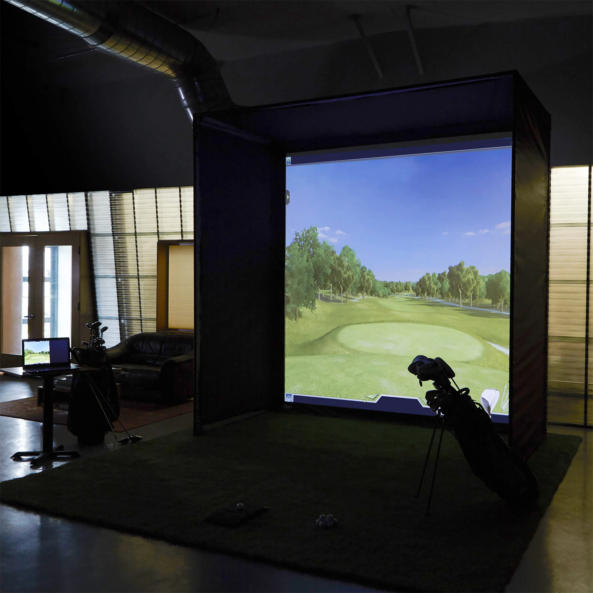 Carl's Place DIY C-Series Golf Simulator Enclosure Kit - Image 3