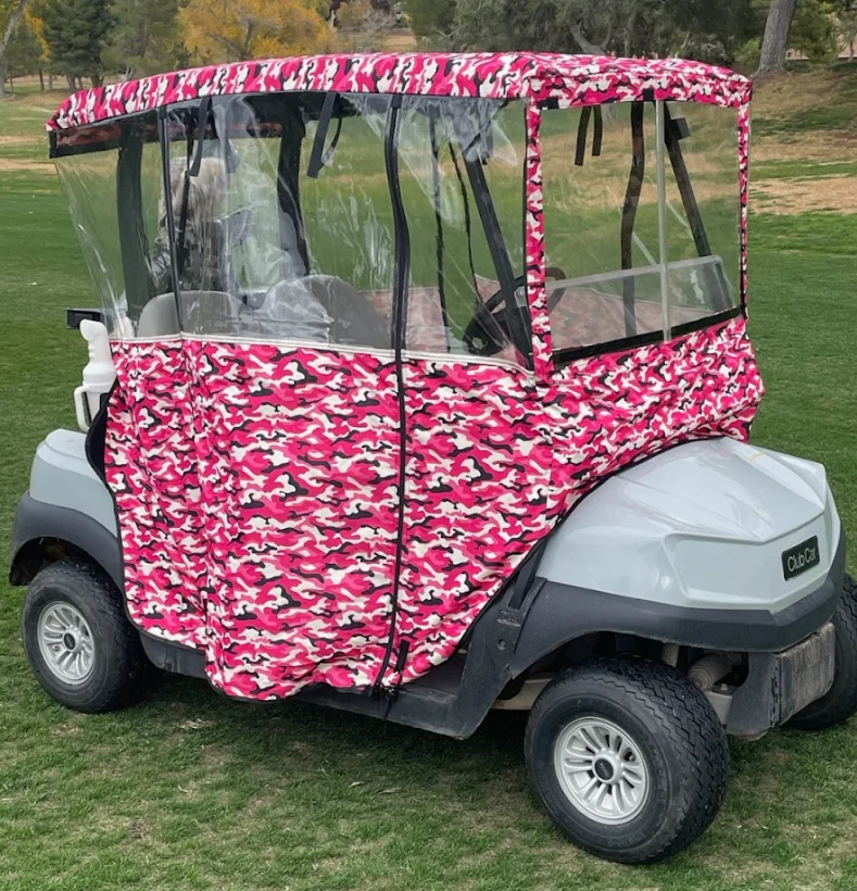 Clear Vision Golf Cart Cover - Image 9