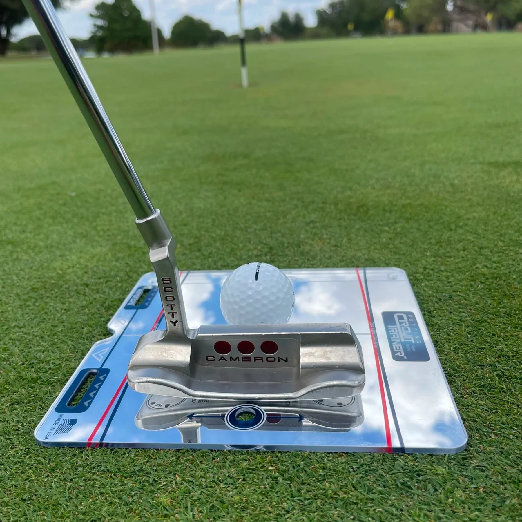 Eyeline Golf Putting Circuit Trainer - 3 Part System - Golf Putting Aid - Image 4