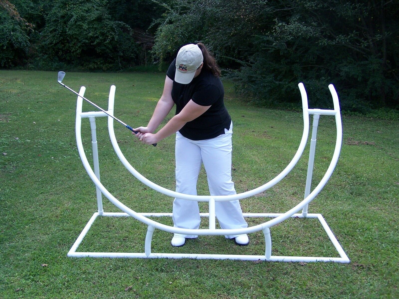 Full Circle PVC Golf Swing Trainer - Golf Swing Training Aid - Image 7