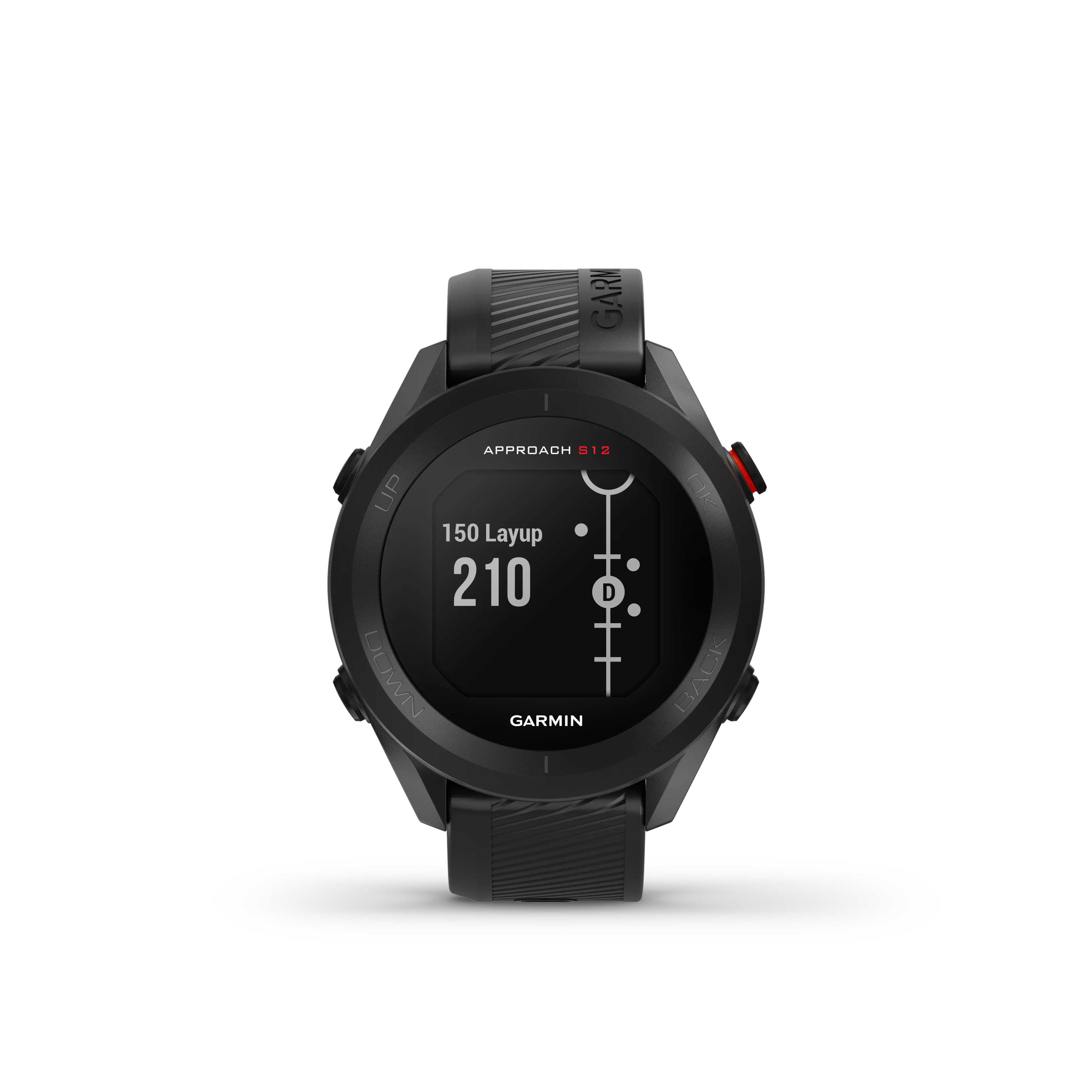 Garmin Approach S12 GPS Golf Watch - Black - Image 2