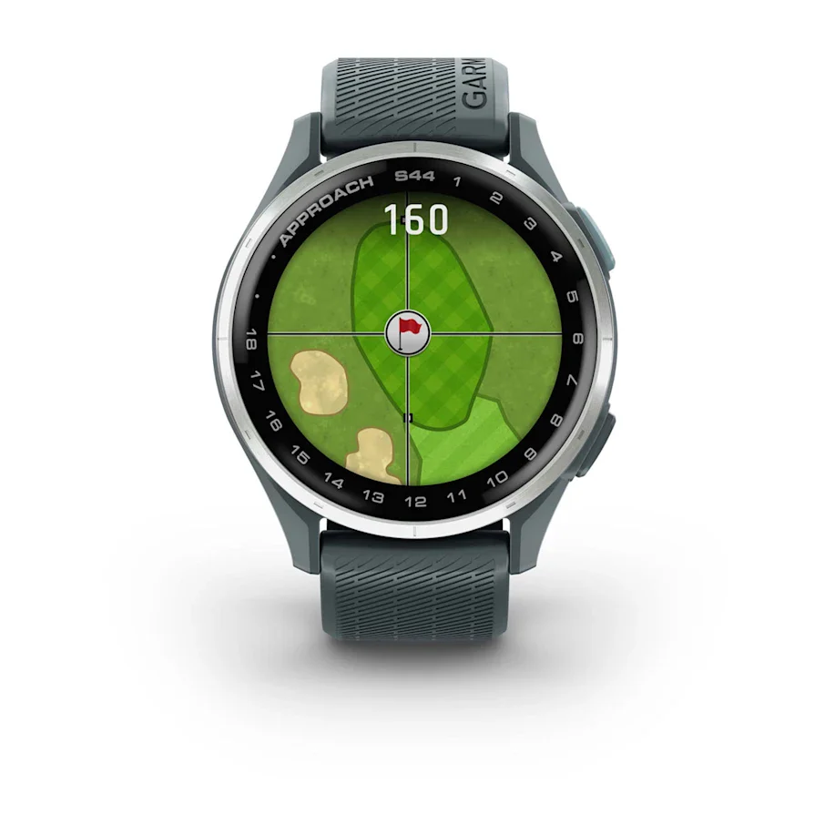 Garmin Approach S44 GPS Golf Watch - Silver Bezel /Twilight Band - Image 4