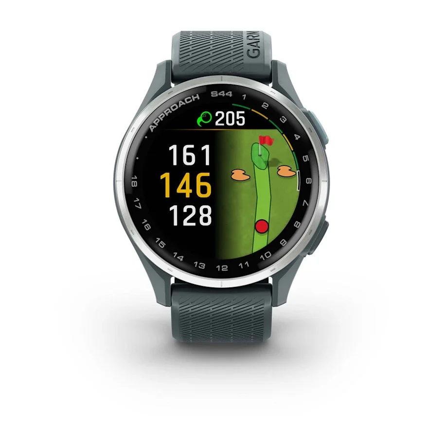 Garmin Approach S44 GPS Golf Watch - Silver Bezel /Twilight Band - Image 5