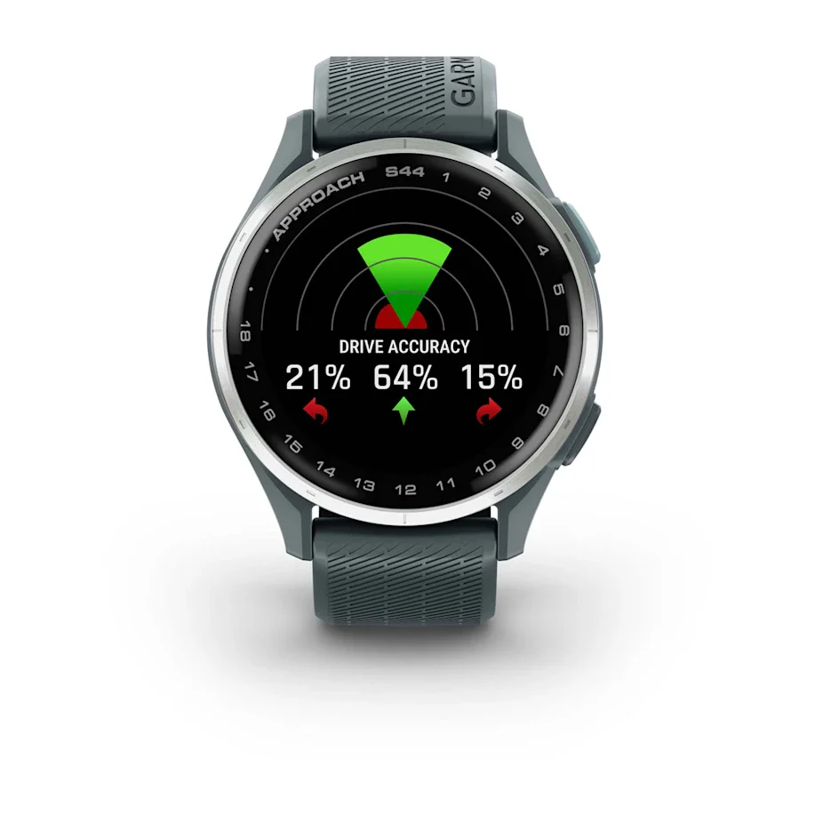 Garmin Approach S44 GPS Golf Watch - Silver Bezel /Twilight Band - Image 9