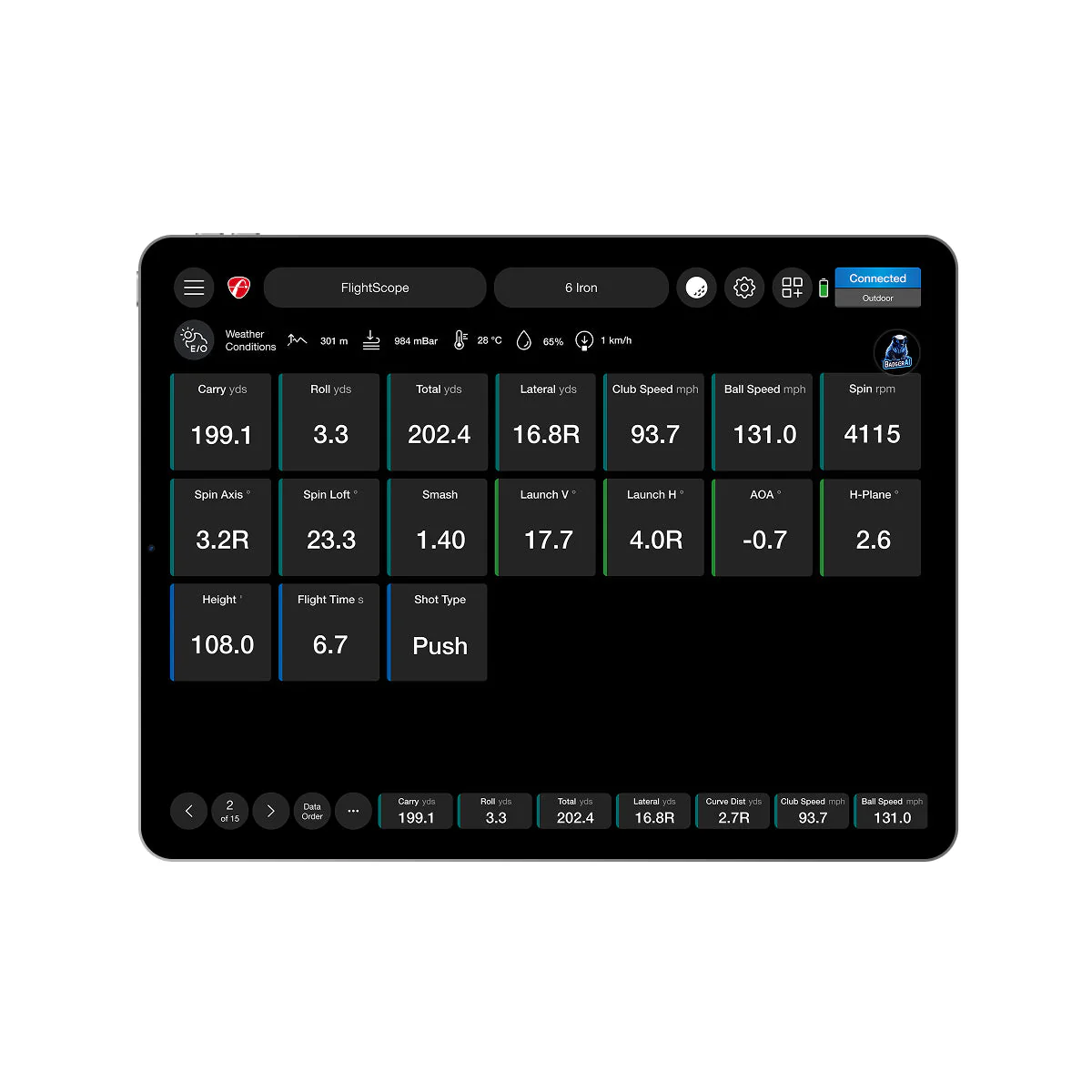 Mevo+ Portable Golf Launch Monitor - Image 4