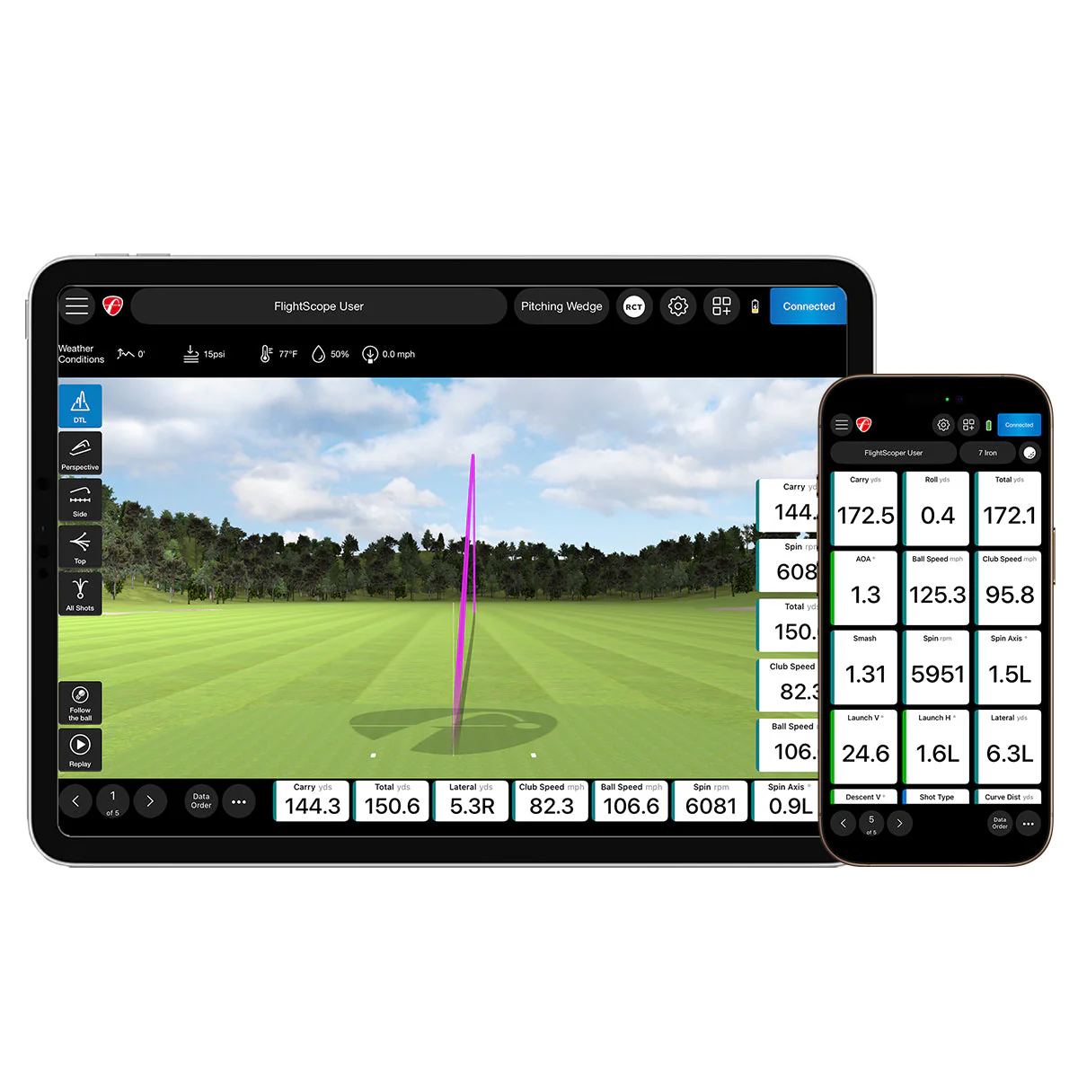 Mevo Gen2 Portable Golf Launch Monitor - Image 5