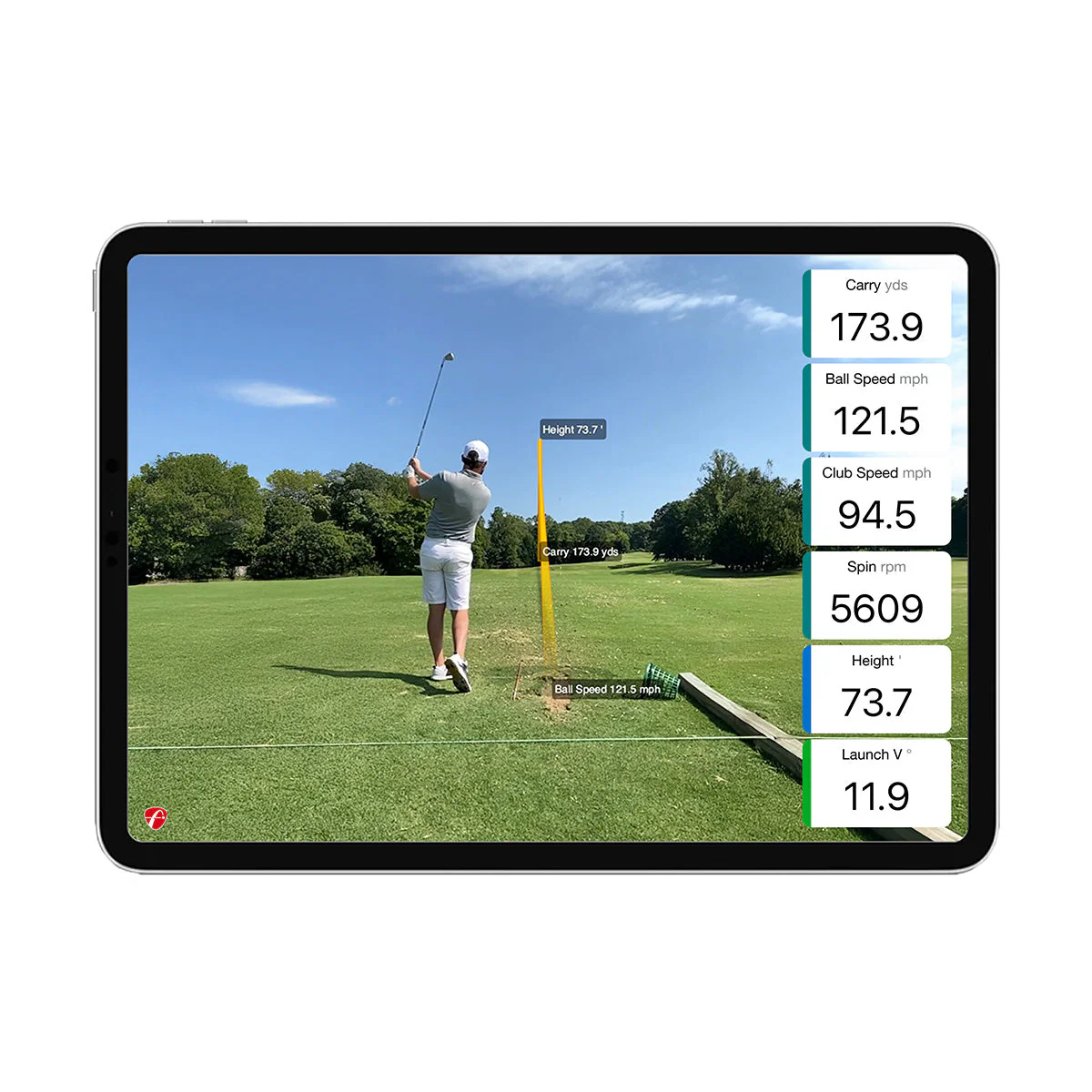 Mevo Gen2 Portable Golf Launch Monitor - Image 8