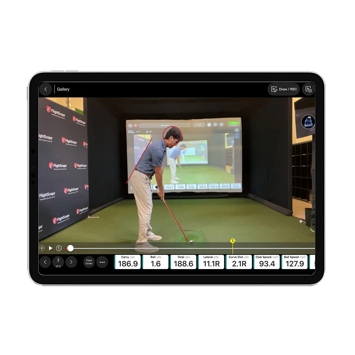 Mevo Gen2 Portable Golf Launch Monitor - Image 9