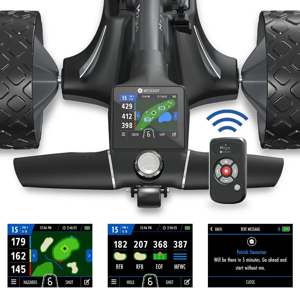 Motocaddy M7 GPS Electric Remote Golf Trolley - Image 8