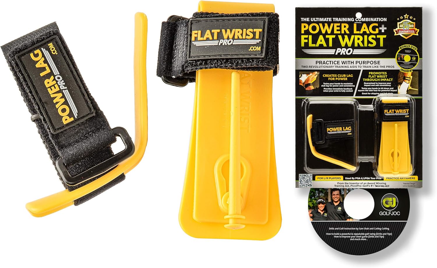 Power Lag and Flat Wrist Combo Golf Trainer - Image 2