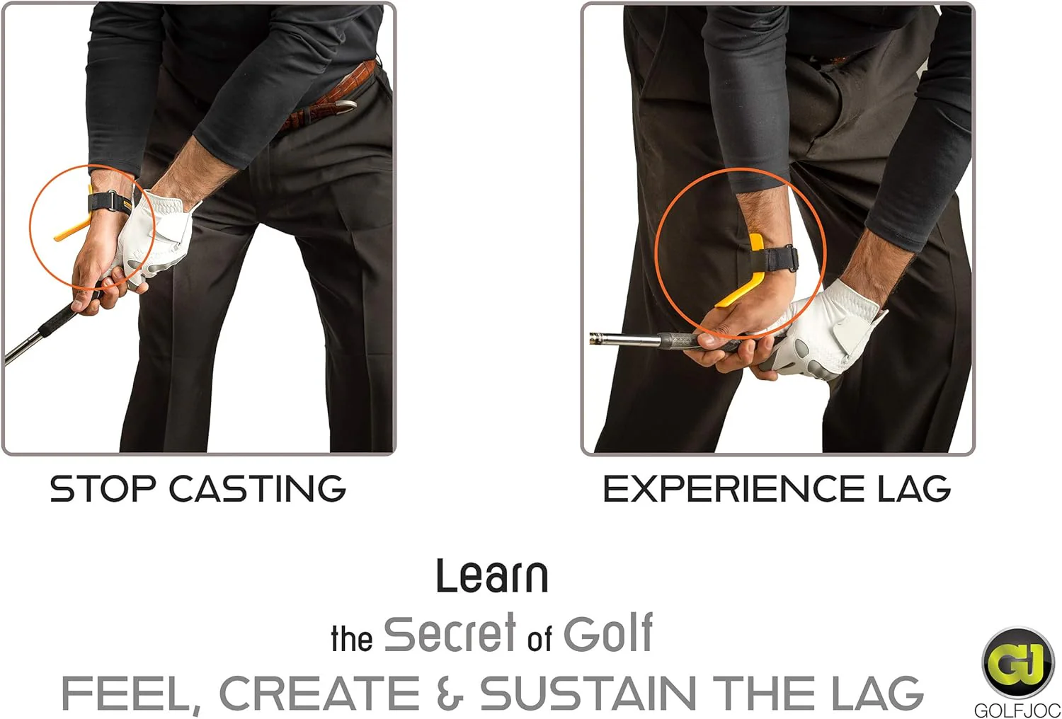 Power Lag and Flat Wrist Combo Golf Trainer - Image 6