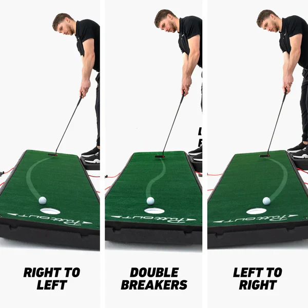PuttOut AirBreak Adjustable Golf Putting Green - Image 2