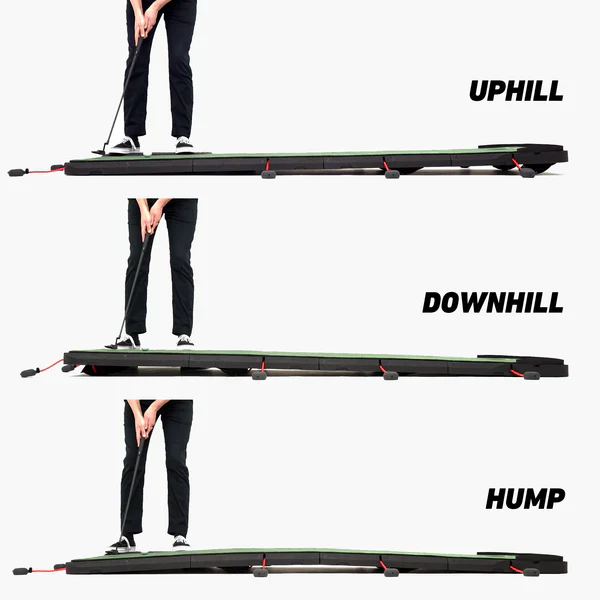 PuttOut AirBreak Adjustable Golf Putting Green - Image 3