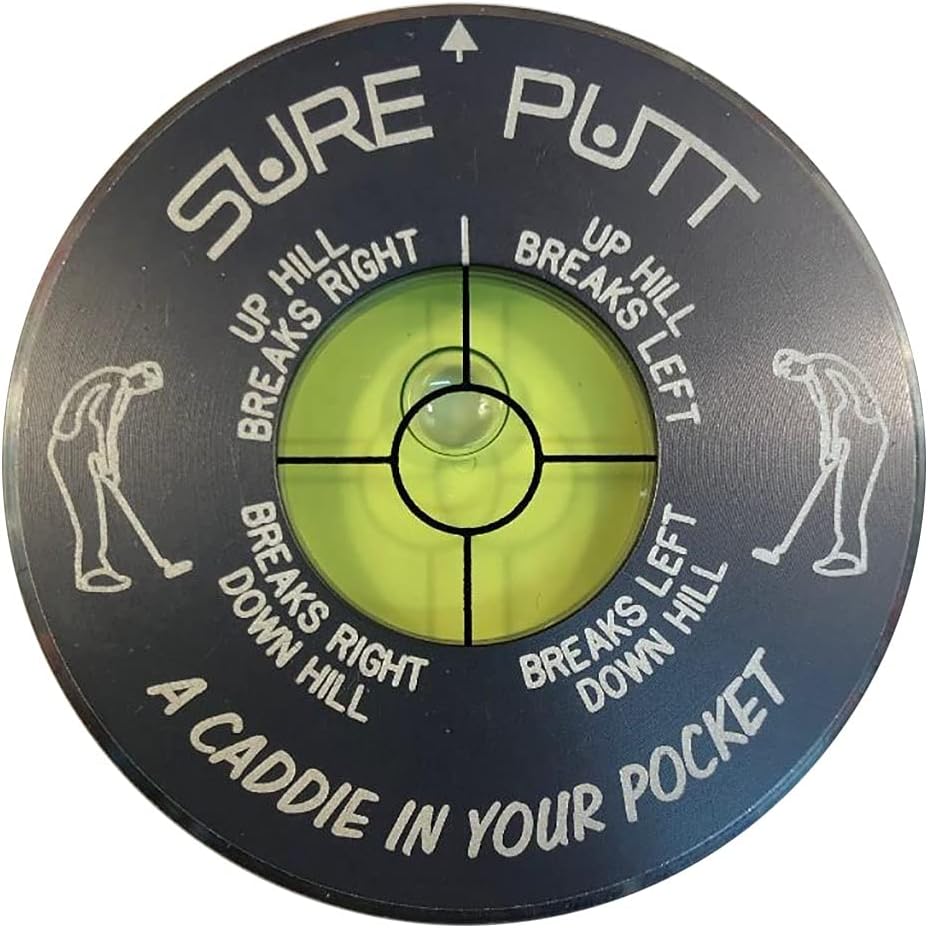 Sure Putt Pro Golf Green Reader & Training Aid - Black