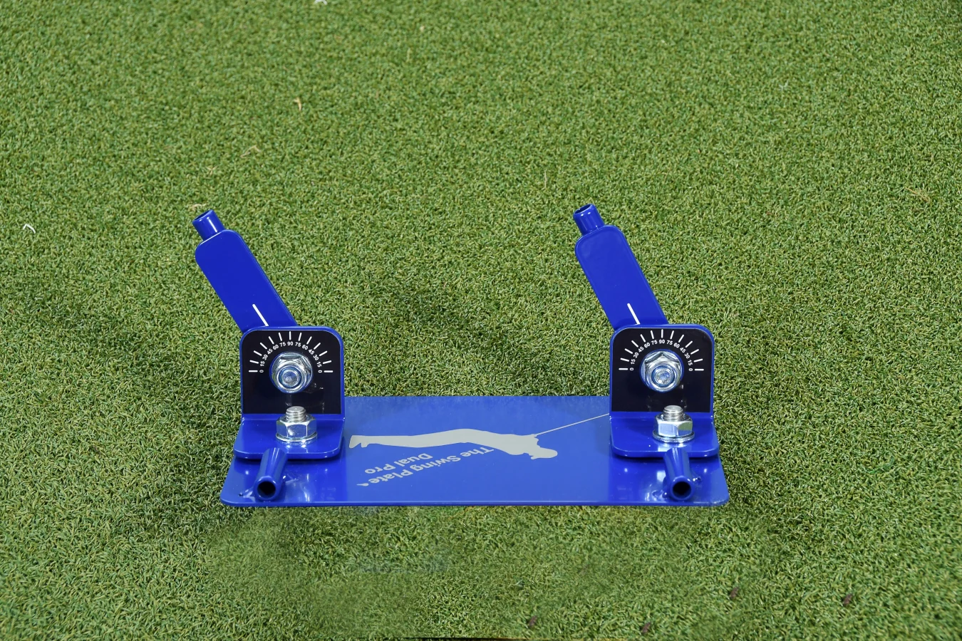 Swing Plate Dual Golf Swing Trainer Pro Bundle (w/ 2 Alignment Sticks & Extension Pole) - Image 4