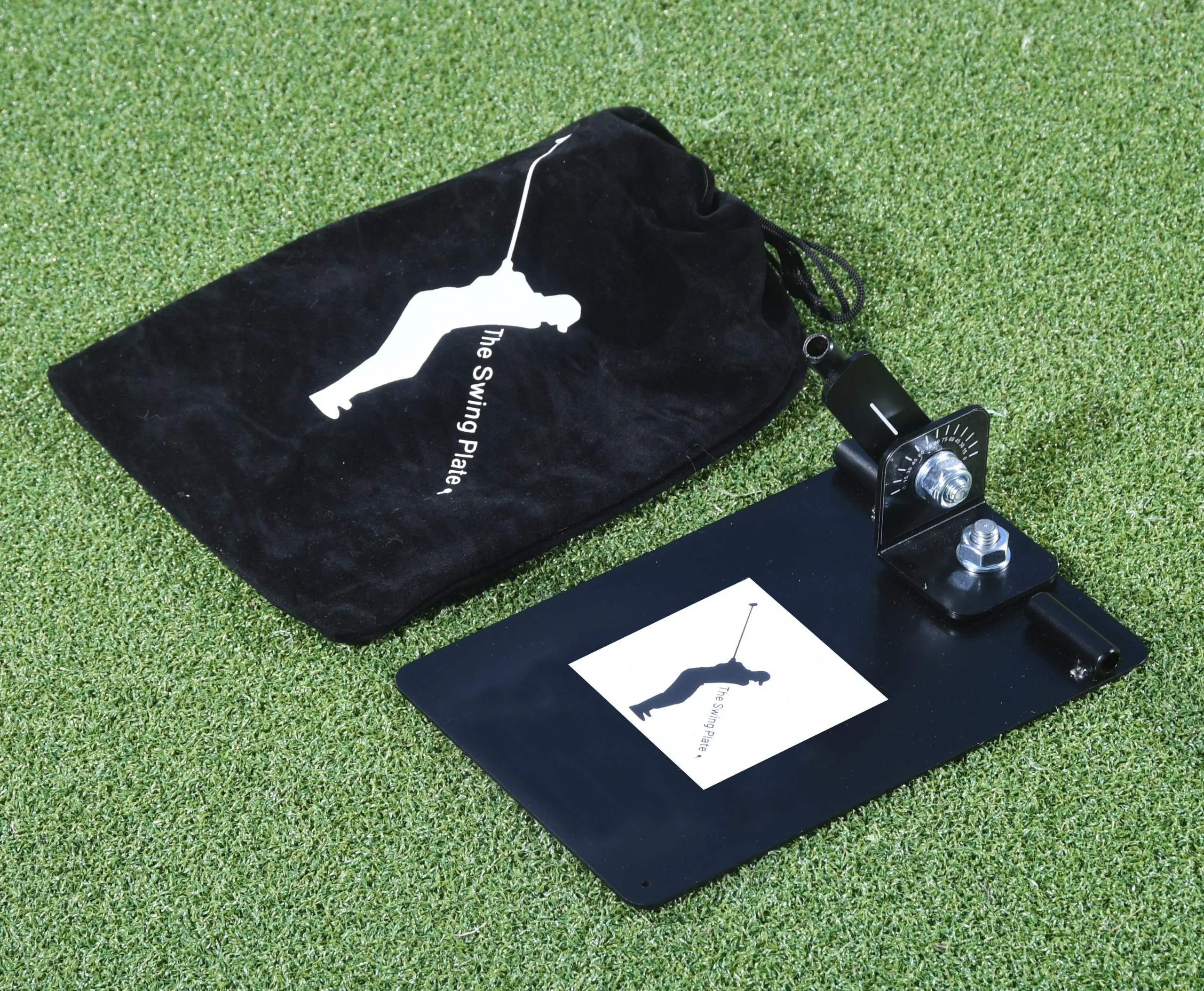 Golf Swing Plate with Alignment Rods - Golf Swing Plane Training Aid - Image 12