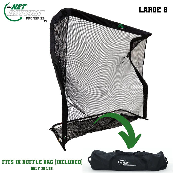 The Net Return Pro Series V2 Golf Net - Large 8 - (8'x8') - Image 3