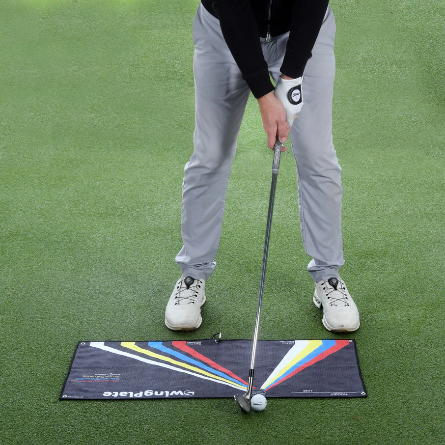 The Swing Plate Stance Towel - Golf Swing Trainer