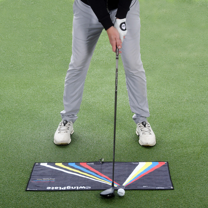 The Swing Plate Stance Towel - Golf Swing Trainer - Image 3