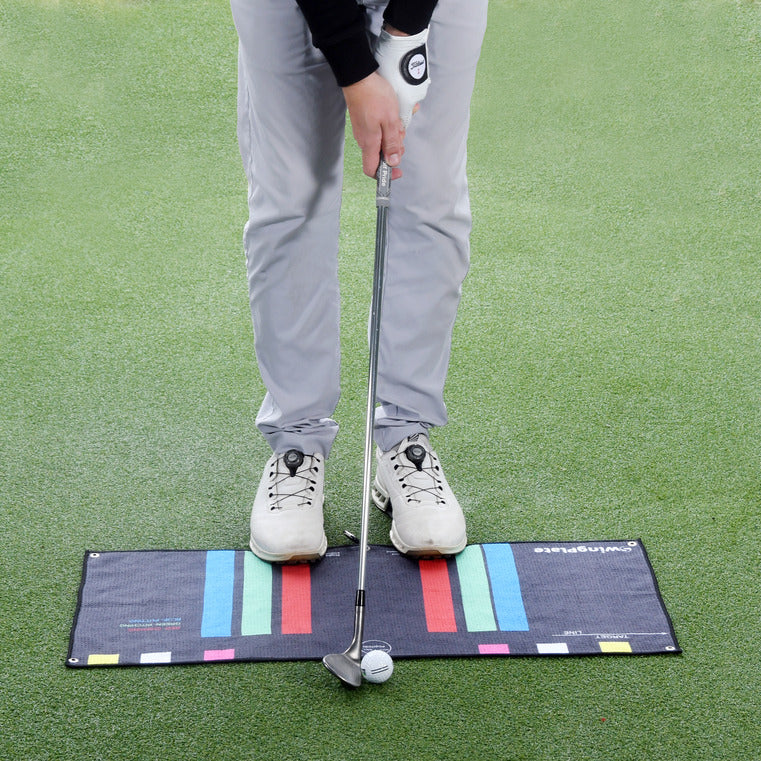 The Swing Plate Stance Towel - Golf Swing Trainer - Image 5