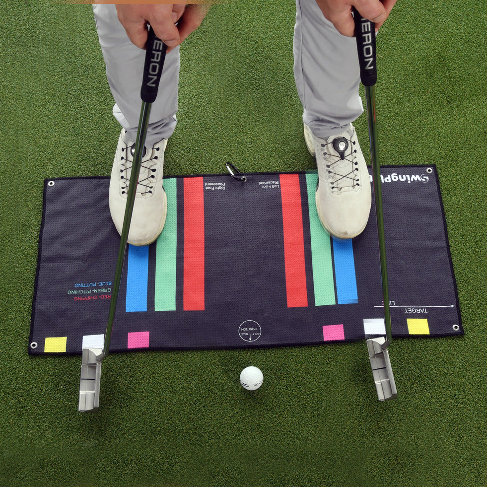 The Swing Plate Stance Towel - Golf Swing Trainer - Image 7