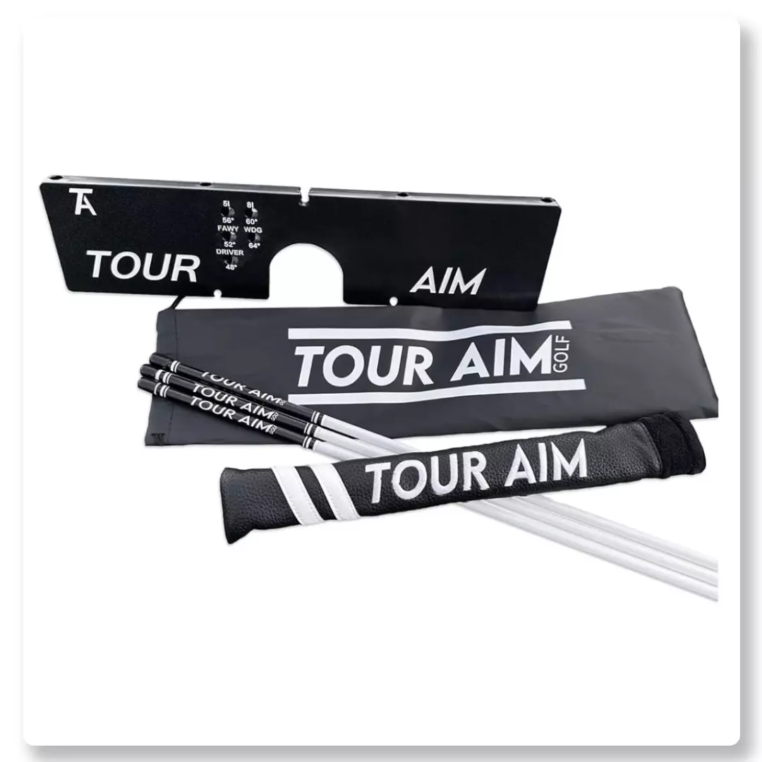 Tour Aim 2.0 Golf Training Aid (With 3 Alignment Sticks) - Image 2